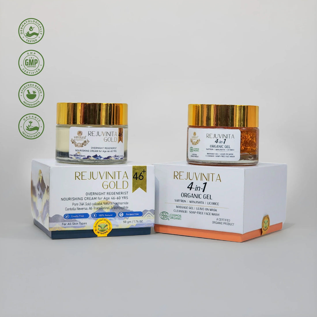 Anti-ageing and anti-wrinkle glow ritual for 46-70+yrs