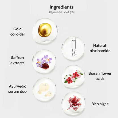 Rejuvinita Gold 32+ ( for 32-45yrs) -Overnight Regenerist Nourishing Cream- 50g