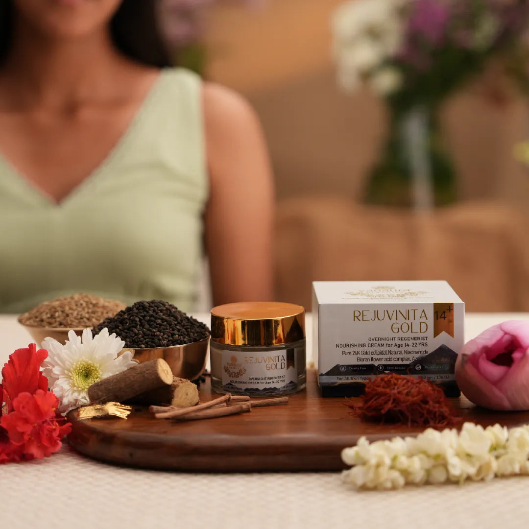 Rejuvinita gold 14+ (for 14 -22 yrs)-Overnight Regenerist Nourishing Cream- 50g