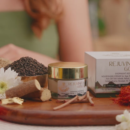 Rejuvinita Gold 32+ ( for 32-45yrs) -Overnight Regenerist Nourishing Cream- 50g