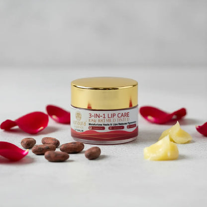 Rosy Red 3-in-1 lip balm - tinted 15g
